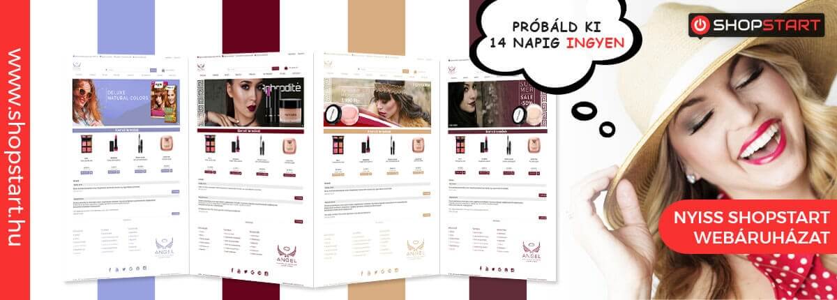 j, szpsgpolsi tmj arculatokkal bvlt a Shopstart webdesign katalgusa
