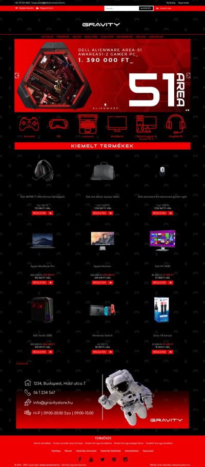 Minta shopstart.hu webruhz